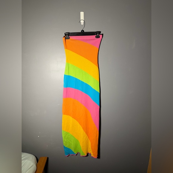 Show Me Your Mumu Island Nights Tube Dress Size Small - Picture 2 of 5